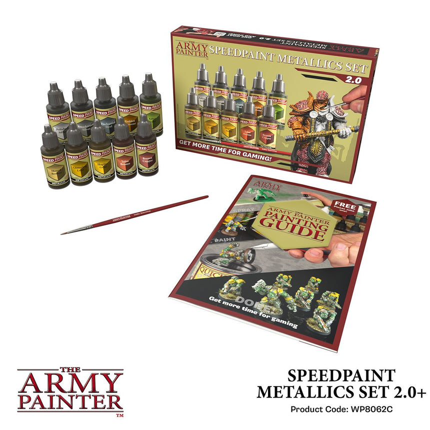 Speedpaint 2.0 Metallics Set - Zubehör - The Army Painter - WP8062