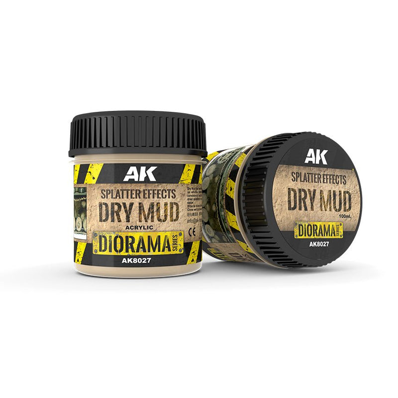 Splatter Effects Dry Mud AK8027 - AK Interactive