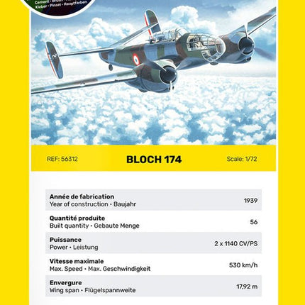 STARTER KIT Bloch 174 - Flugzeuge - Heller - 56312