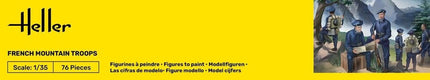 STARTER KIT French Mountain Troops - Infanterie - Heller - 57223