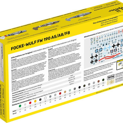 STARTER KIT FW 190 A5/A8/F8 - Flugzeuge - Heller - 56235