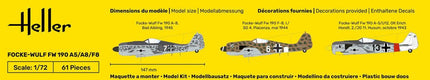 STARTER KIT FW 190 A5/A8/F8 - Flugzeuge - Heller - 56235