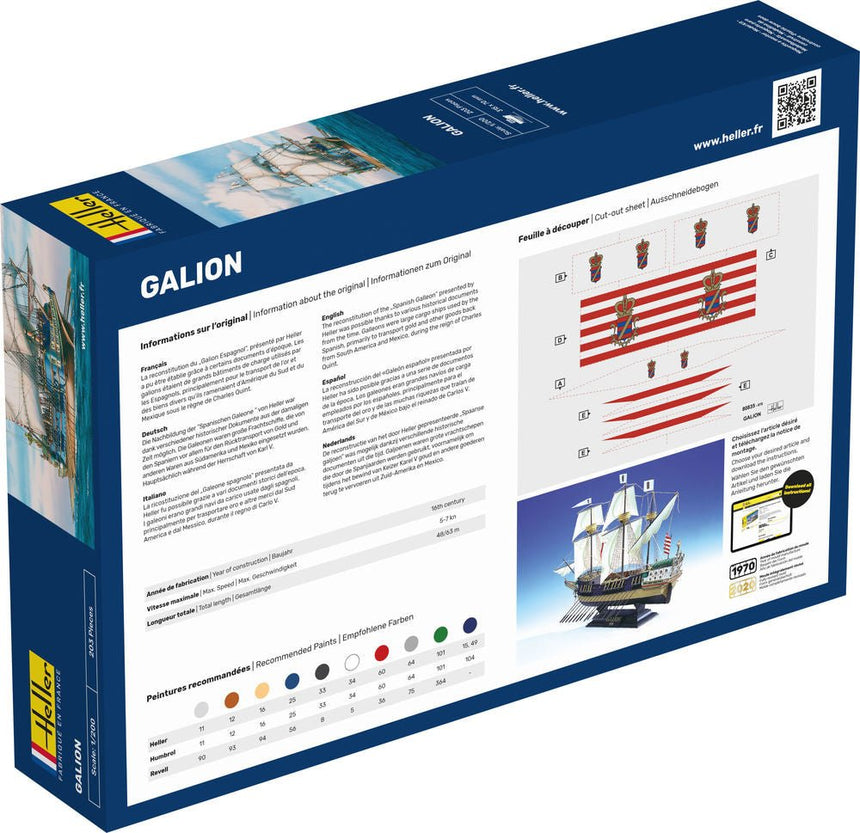 STARTER KIT Galion - Schiffe - Heller - 56835