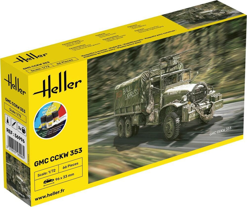 STARTER KIT GMC CCKW 353 - Fahrzeuge - Heller - 56996
