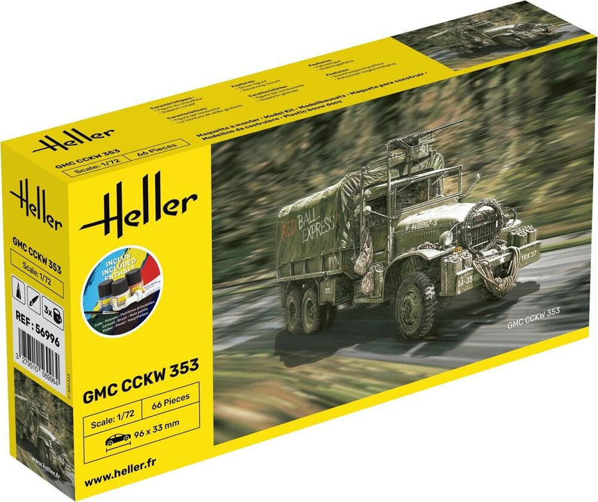 STARTER KIT GMC CCKW 353 - Fahrzeuge - Heller - 56996