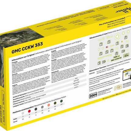 STARTER KIT GMC CCKW 353 - Fahrzeuge - Heller - 56996