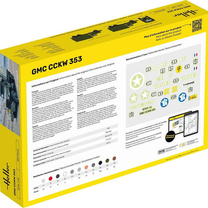 STARTER KIT GMC CCKW 353 - Fahrzeuge - Heller - 57121