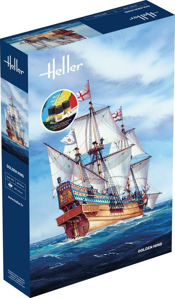 STARTER KIT Golden Hind - Schiffe - Heller - 56829