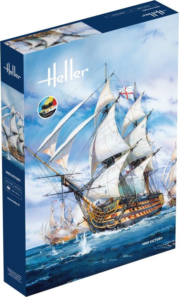 STARTER KIT HMS Victory - Schiffe - Heller - 58897