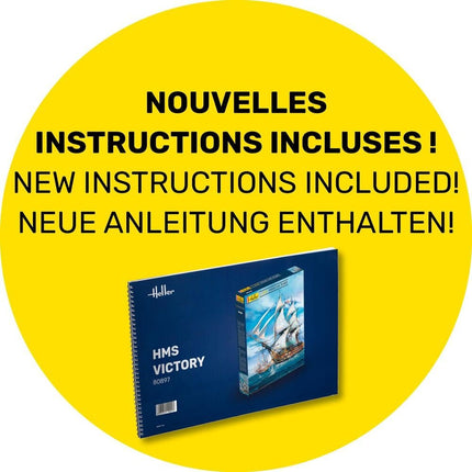 STARTER KIT HMS Victory - Schiffe - Heller - 58897