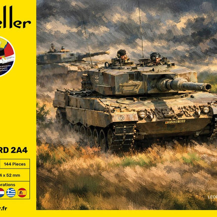 STARTER KIT Leopard 2A4 - Heller - 35800 (3)