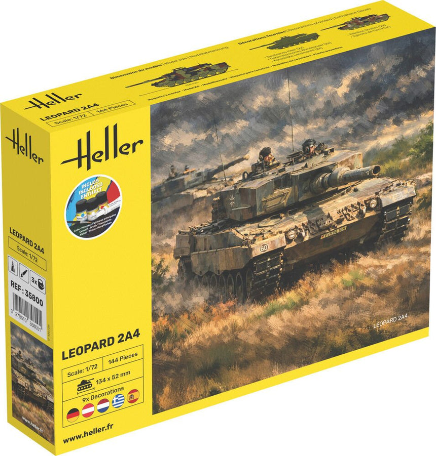 STARTER KIT Leopard 2A4 - Heller - 35800