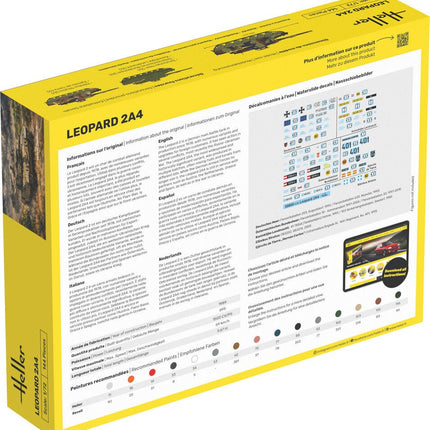 STARTER KIT Leopard 2A4 - Heller - 35800 (2)