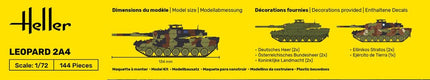 STARTER KIT Leopard 2A4 - Heller - 35800 (5)