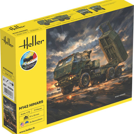 STARTER KIT M142 HIMARS (High Mobility Artillery Rocket System) - Heller - 35806