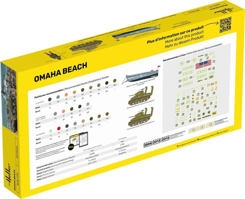 STARTER KIT Omaha Beach - Gelände - Heller - 52332