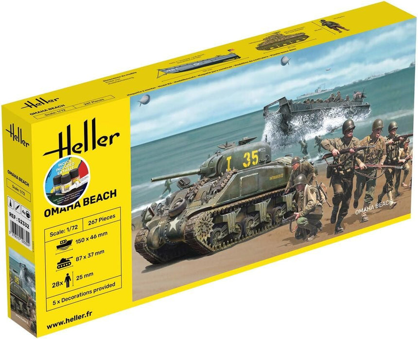 STARTER KIT Omaha Beach - Gelände - Heller - 52332