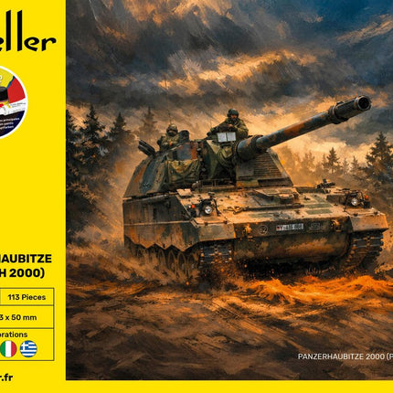 STARTER KIT Panzerhaubitze 2000 (PzH 2000) - Heller - 35803 (3)