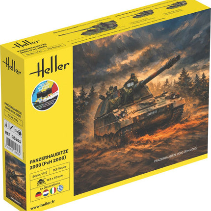 STARTER KIT Panzerhaubitze 2000 (PzH 2000) - Heller - 35803