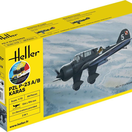 STARTER KIT PZL 23 Karas - Flugzeuge - Heller - 56247