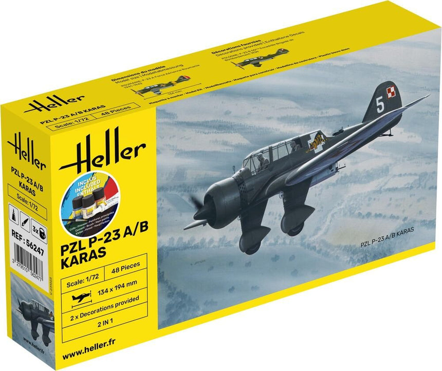 STARTER KIT PZL 23 Karas - Flugzeuge - Heller - 56247