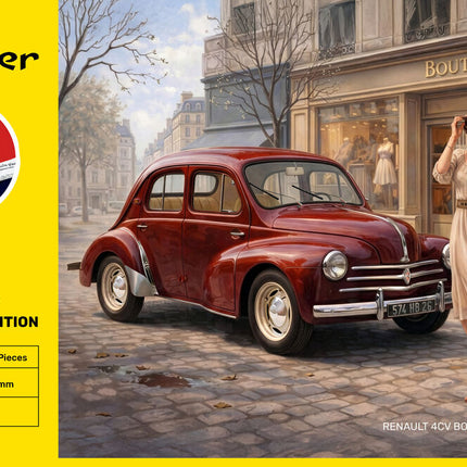 STARTER KIT Renault 4CV - Boutique Edition - Heller - 58762 (3)