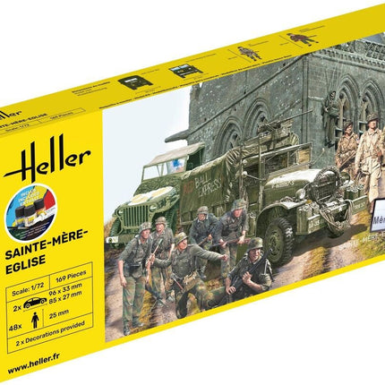 STARTER KIT Sainte-Mère-Eglise - Gelände - Heller - 52327