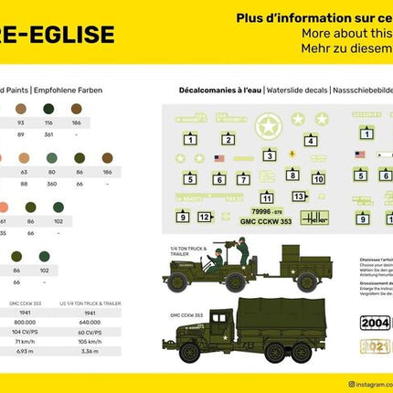 STARTER KIT Sainte-Mère-Eglise - Gelände - Heller - 52327