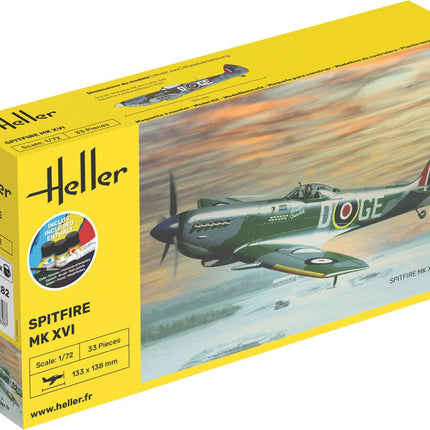 STARTER KIT Spitfire - Flugzeuge - Heller - 56282