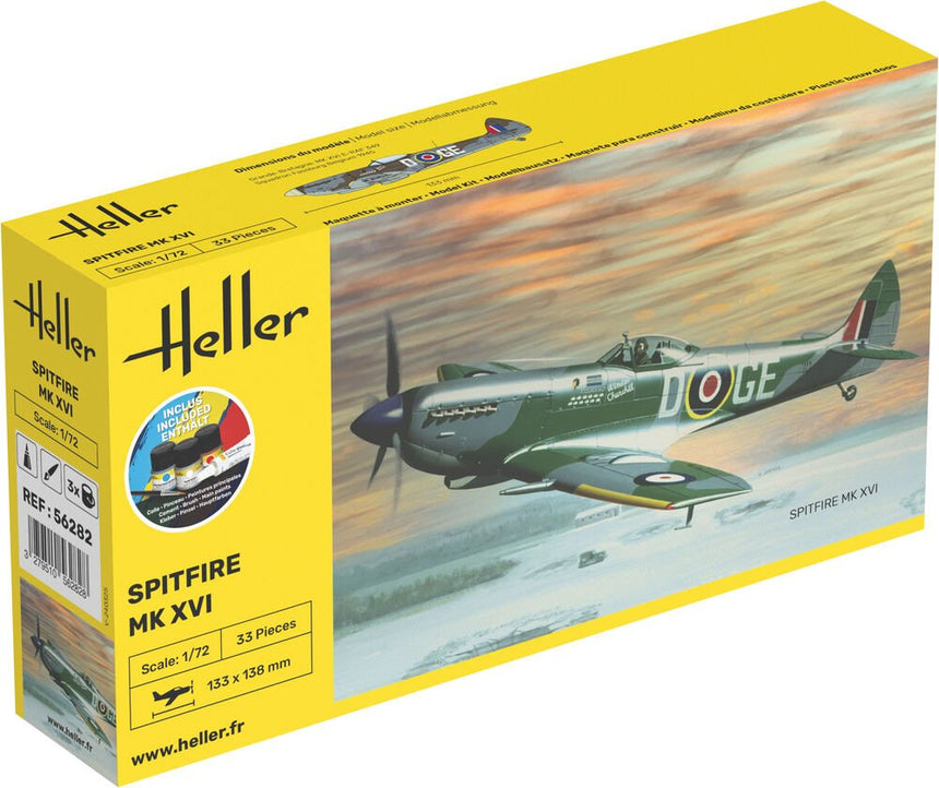 STARTER KIT Spitfire - Flugzeuge - Heller - 56282