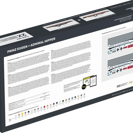 STARTER KIT Twin Set Prinz Eugen + Admiral Hipper - Starterset - Heller - 55083