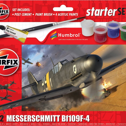 A55014 Starter Set - Messerschmitt Bf109F-4