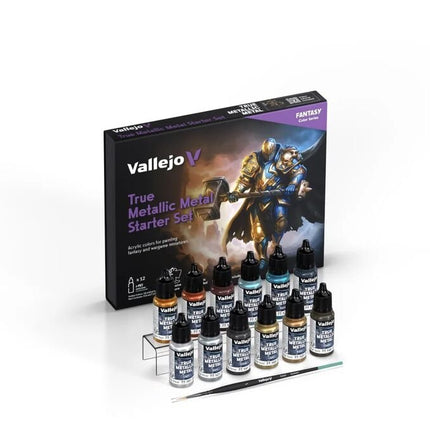 Starter Set - True Metallic Metal (12 x 18 ml) - Vallejo - 77272 (3)