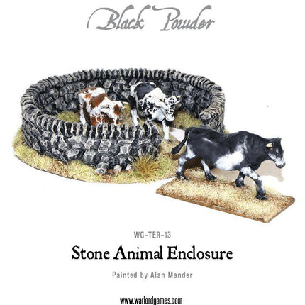 Stone Animal Enclosure - Steinerner Tierpferch (Resin-Gelände)