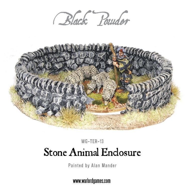 Stone Animal Enclosure - Steinerner Tierpferch (Resin-Gelände)