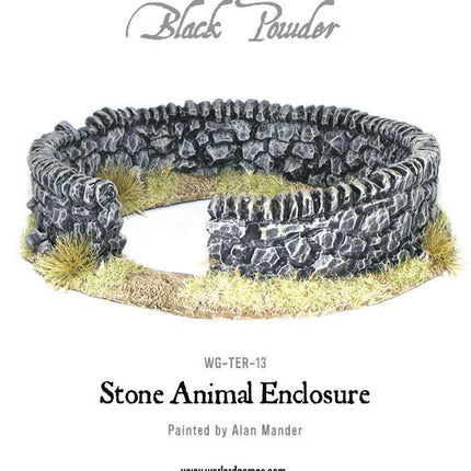 Stone Animal Enclosure - Steinerner Tierpferch (Resin-Gelände)