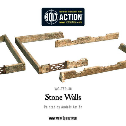 Stone Walls Plastic Boxed Set - Gelände - Italeri - WG-TER-38