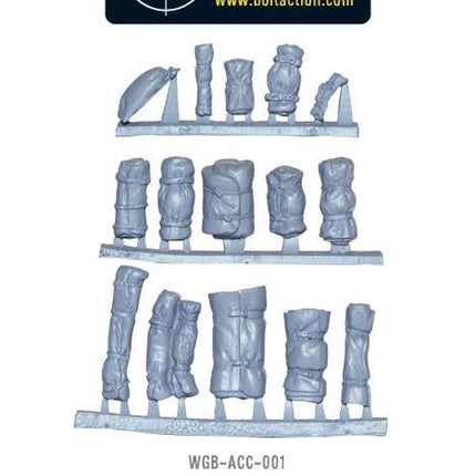 Stowage pack - tarps and rolls