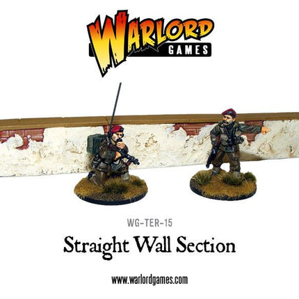 Straight Wall Section - Gelände - Warlord Games - WG-TER-15