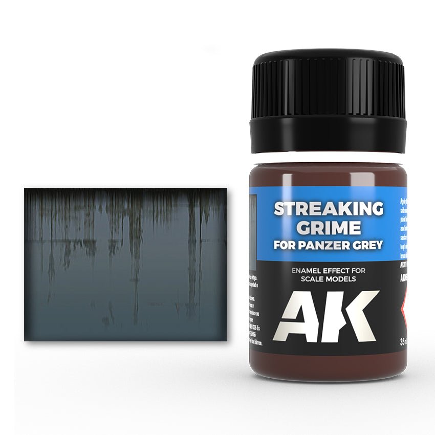 Streaking Grime for Panzer Grey AK069 - AK Interactive