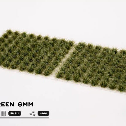 Strong Green Small - Tufts (6 mm)