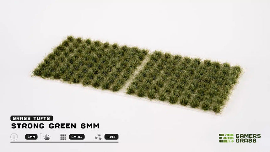 Strong Green Small - Tufts (6 mm)