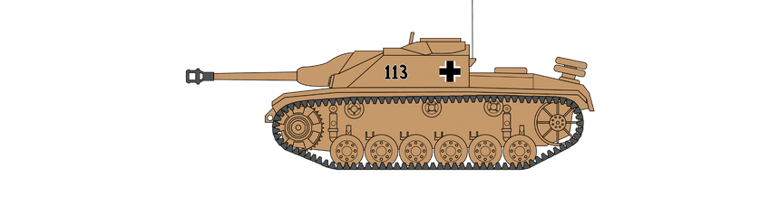A01306V Stug III 75mm Assault Gun