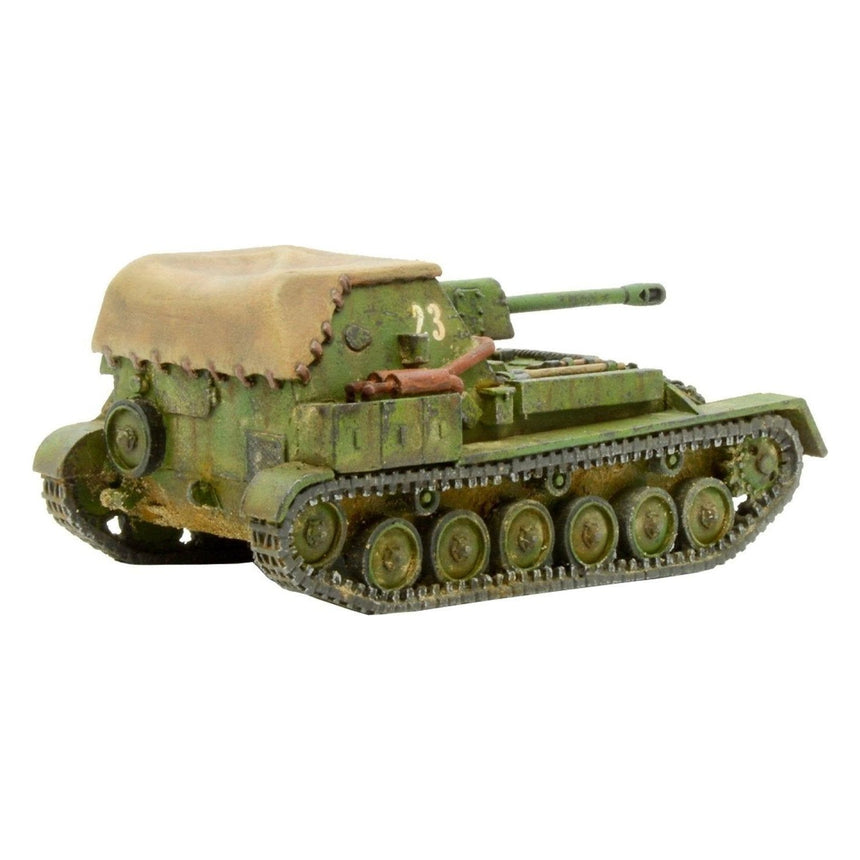 SU-76M self-propelled gun (covered)