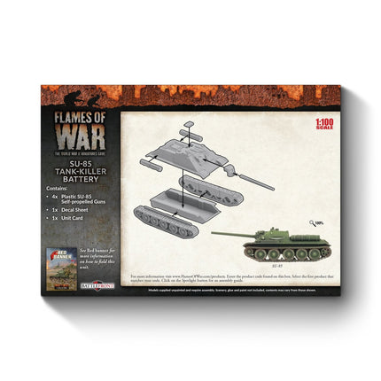 SU-85 SP Anti-tank Battery