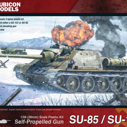 SU - 85 / SU - 122 SPG - Panzer - Rubicon Models UK Ltd - 280034