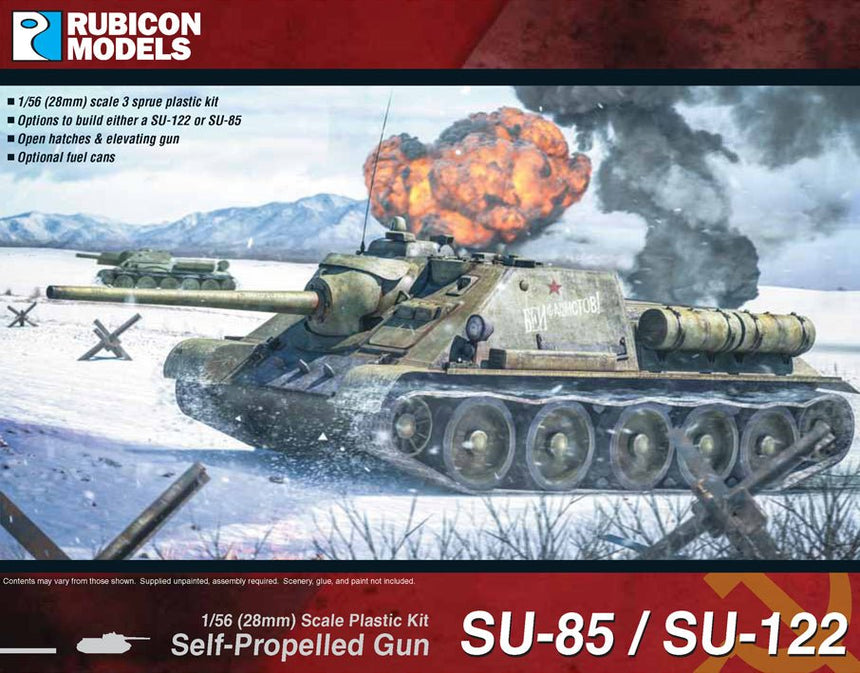 SU - 85 / SU - 122 SPG - Panzer - Rubicon Models UK Ltd - 280034