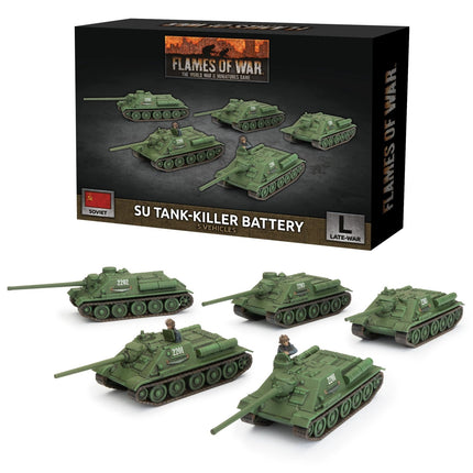SU Tank Destroyer Battery