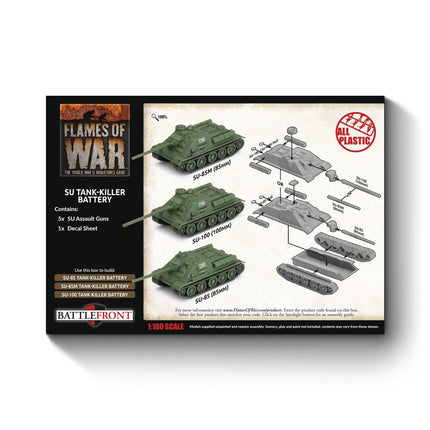 SU Tank Destroyer Battery