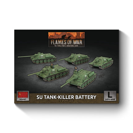 SU Tank Destroyer Battery